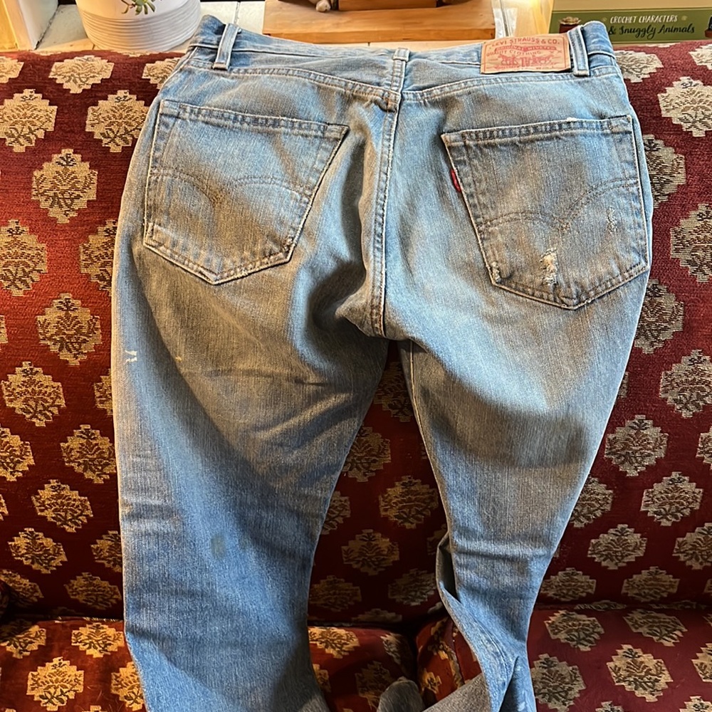 Patchwork/Distressed Levi’s - image 4